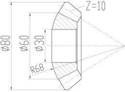 Recht Konisch Tandwiel 355 353 0214 van de as Differentieel Pignon voor Mercedes-Benz