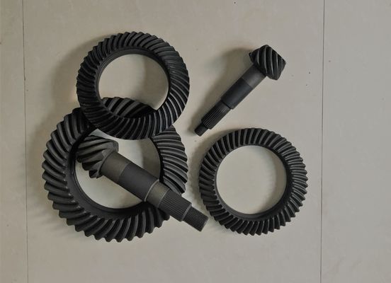 Spiraalvormig Schuine randKroonrad en Pignontoestel voor MITSUBISHI-de Hoge Starheid van Vrachtwagendelen